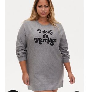 🆕 Torrid NWT Sleep Fleece Tunic